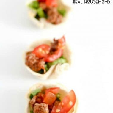 MINI TACO BITES are a simple and delicious finger food that is great for any party or gathering!