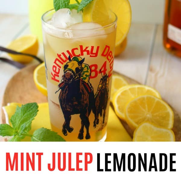 A delicious twist on the classic derby drink, this refreshing Mint Julep Lemonade will be your favorite summer drink!