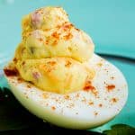 These Mississippi Sin Deviled Eggs take two southern classics and turn them into one amazing appetizer!