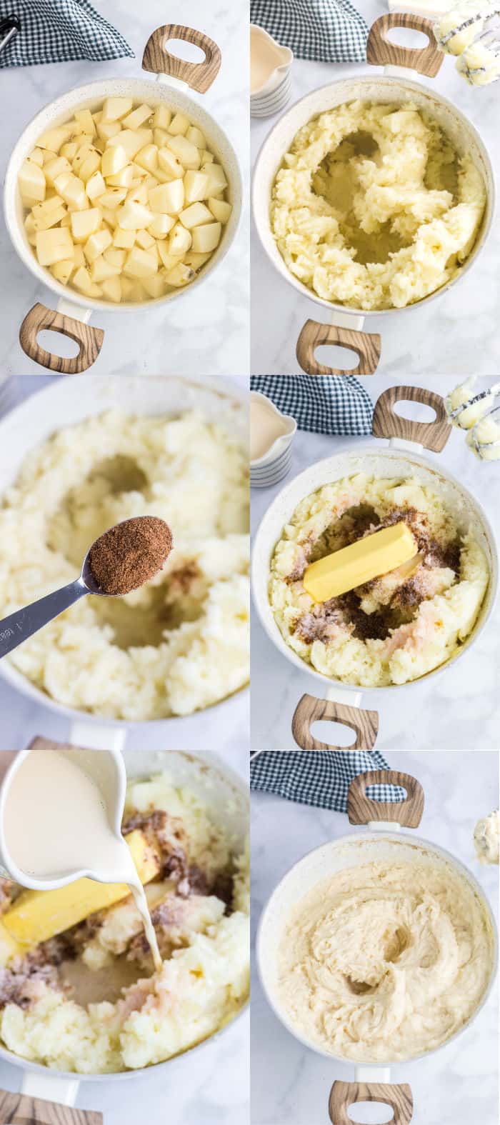 steps to make homemade mashed potatoes