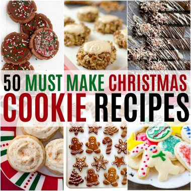 It's time to start baking for our annual Christmas cookies plates! I'm getting lots of inspiration from these 50 Must Make Christmas Cookies!