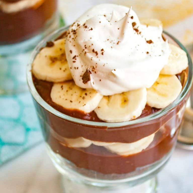 No Bake Chocolate Bananan Pudding Pie Bananan Cream Pie Real Housemoms