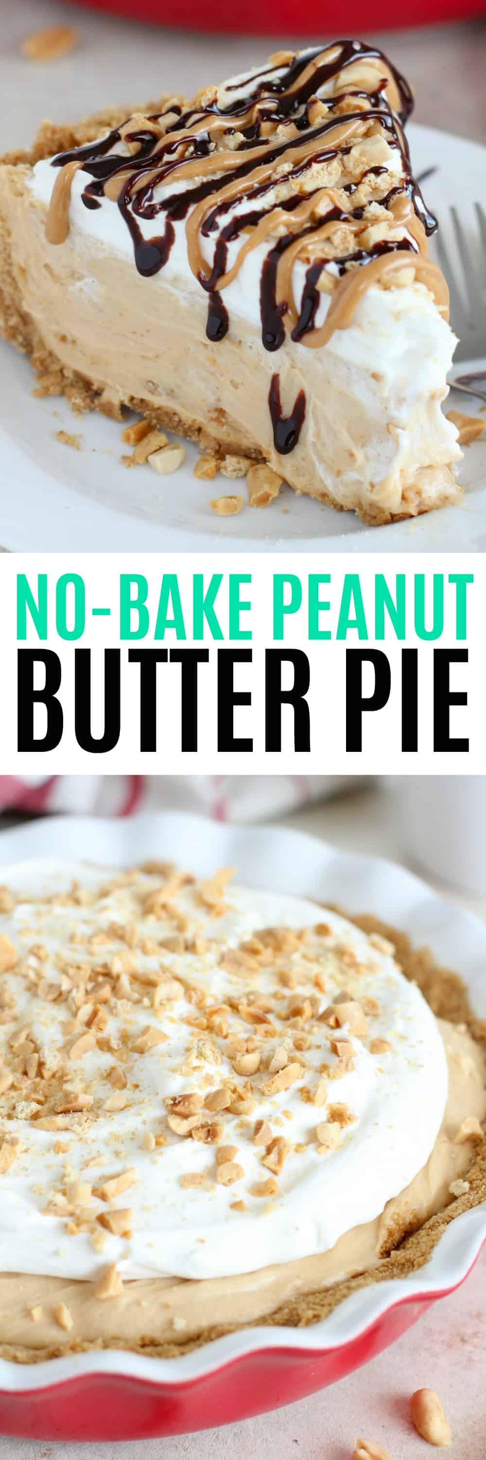 No-Bake Peanut Butter Pie ⋆ Real Housemoms