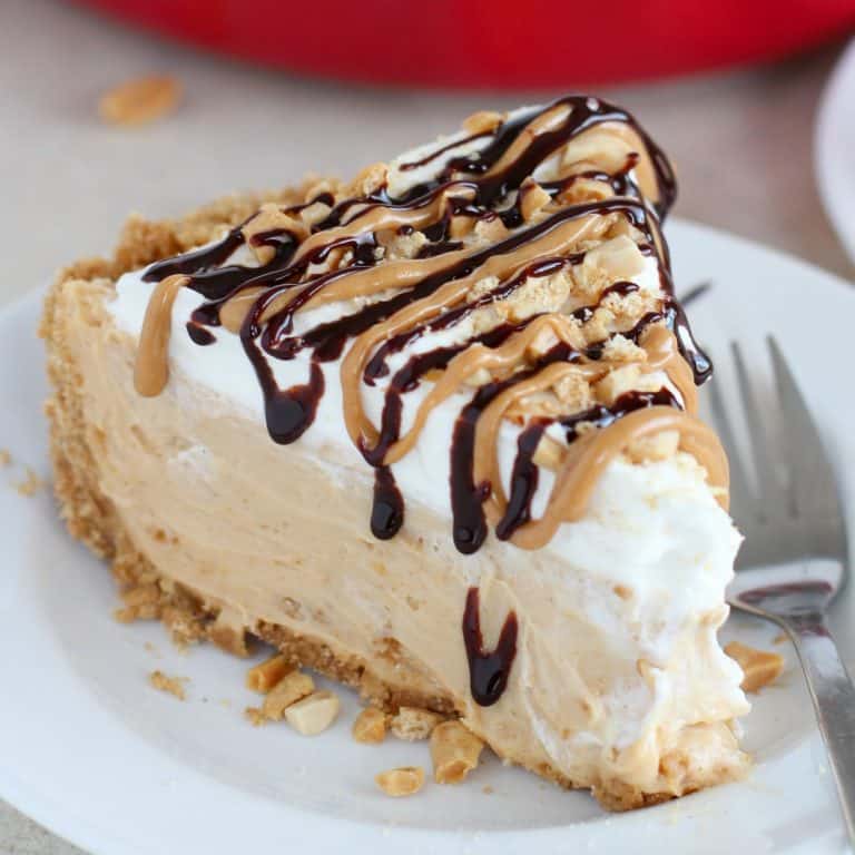 No-Bake Peanut Butter Pie