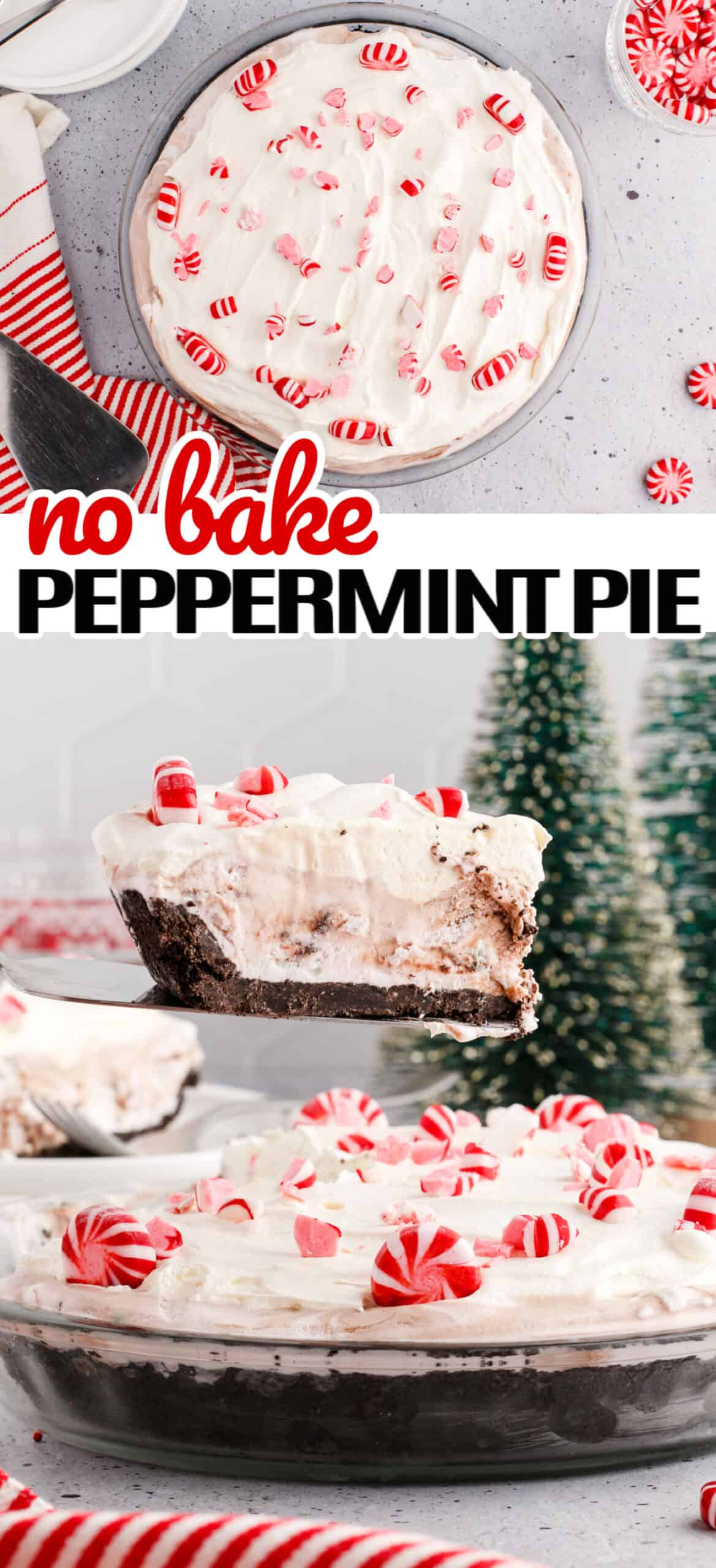 No Bake Peppermint Pie ⋆ Real Housemoms