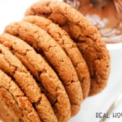 NUTELLA SNICKERDOODLES combine my favorite cookie with my favorite hazelnut spread making this cookie crave-worthy!