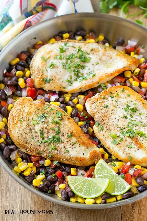 This One Pot Mexican Chicken is an easy and family friendly meal that's ready in no time!