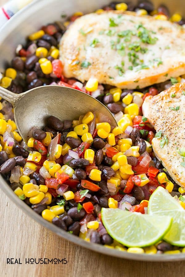 This One Pot Mexican Chicken is an easy and family friendly meal that's ready in no time!