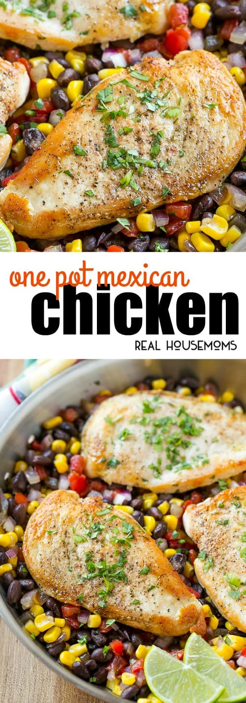 One Pot Mexican Chicken ⋆ Real Housemoms