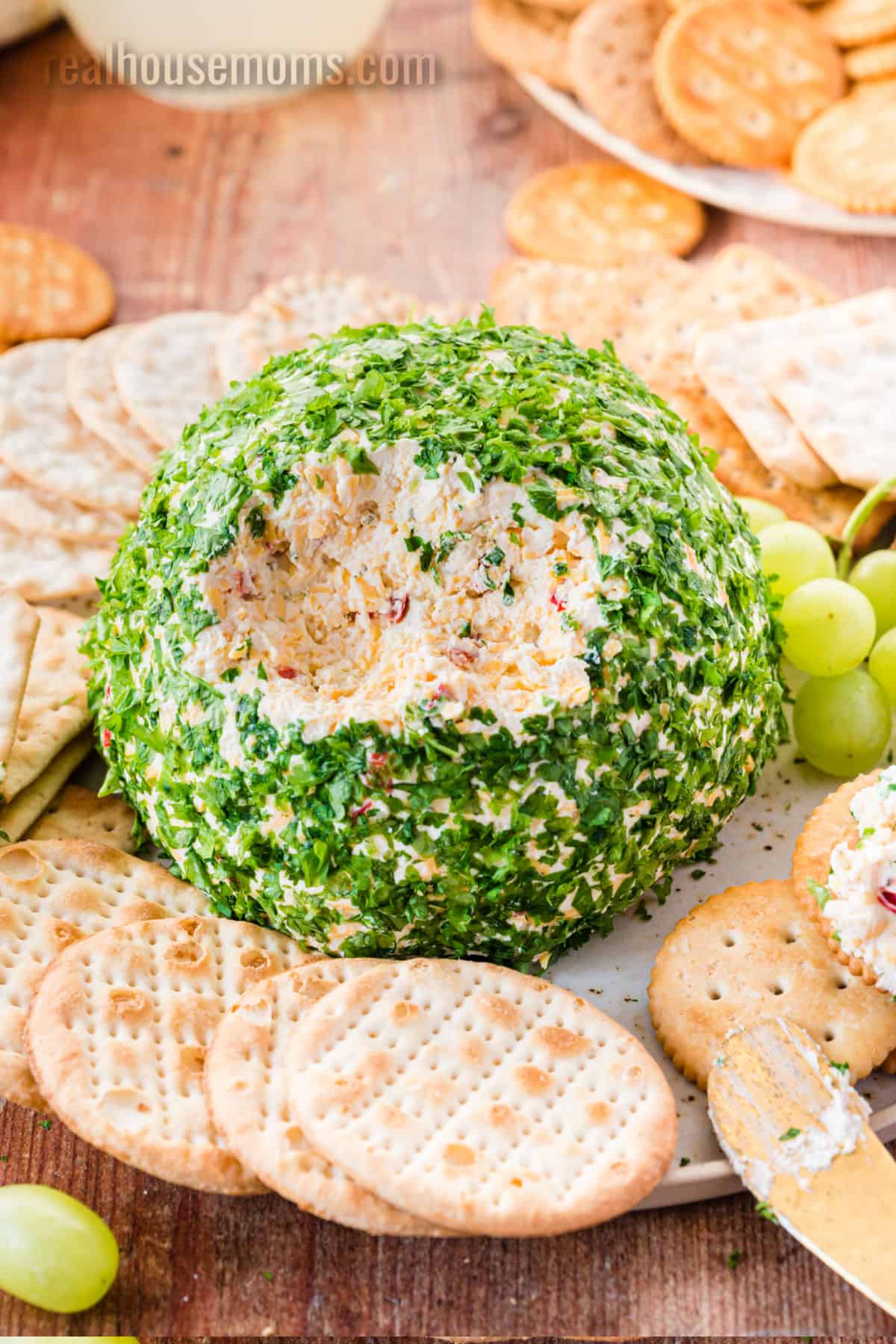 Chocolate Chip Cheese Ball - THIS IS NOT DIET FOOD