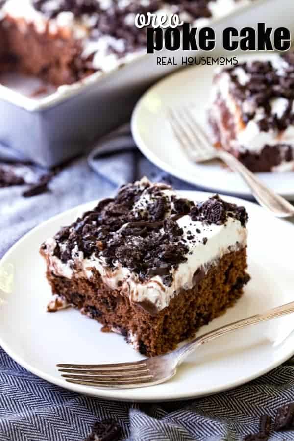 Oreo Poke Cake-Easy Dessert Recipe-Real Housemoms