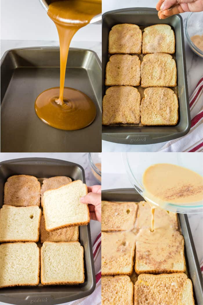 steps to make overnight french toast