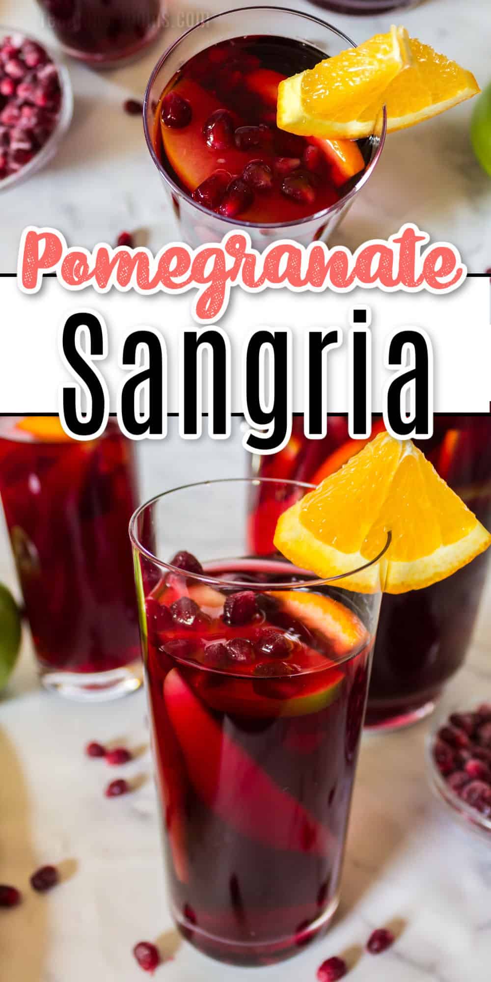 The Very Best Pomegranate Sangria ⋆ Real Housemoms