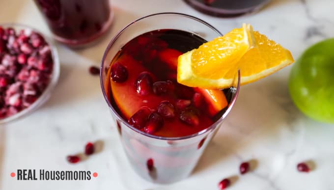 Pomegranate Sangria - Once Upon a Chef