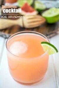 Very refreshing, a little sweet and slightly tart, this PALOMA COCKTAIL is the perfect drink to enjoy on those warmer evenings as the sun goes down!