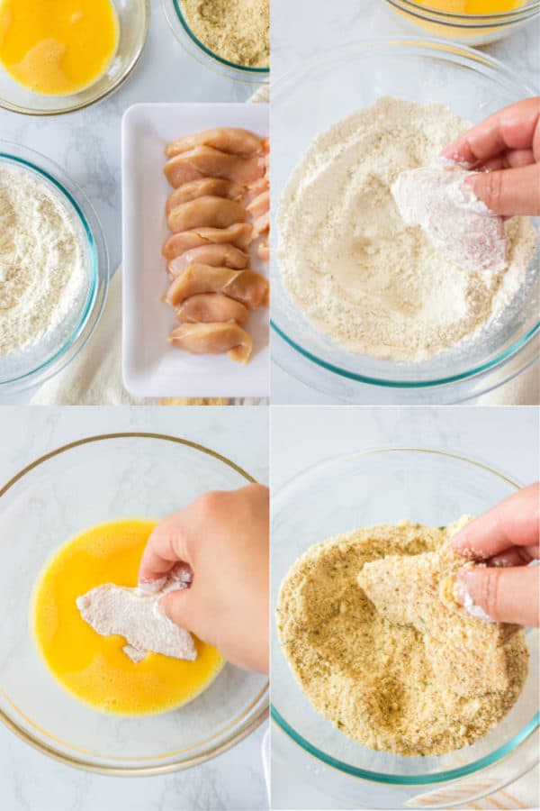 Parmesan Chicken Tenders Recipe with Onion Dip ⋆ Real Housemoms