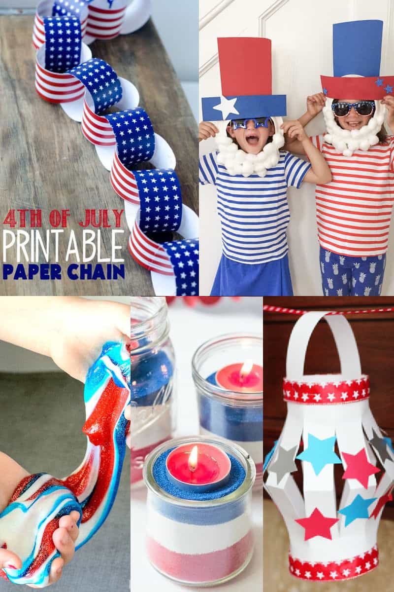 25 Patriotic Kids Crafts & Treats ⋆ Real Housemoms