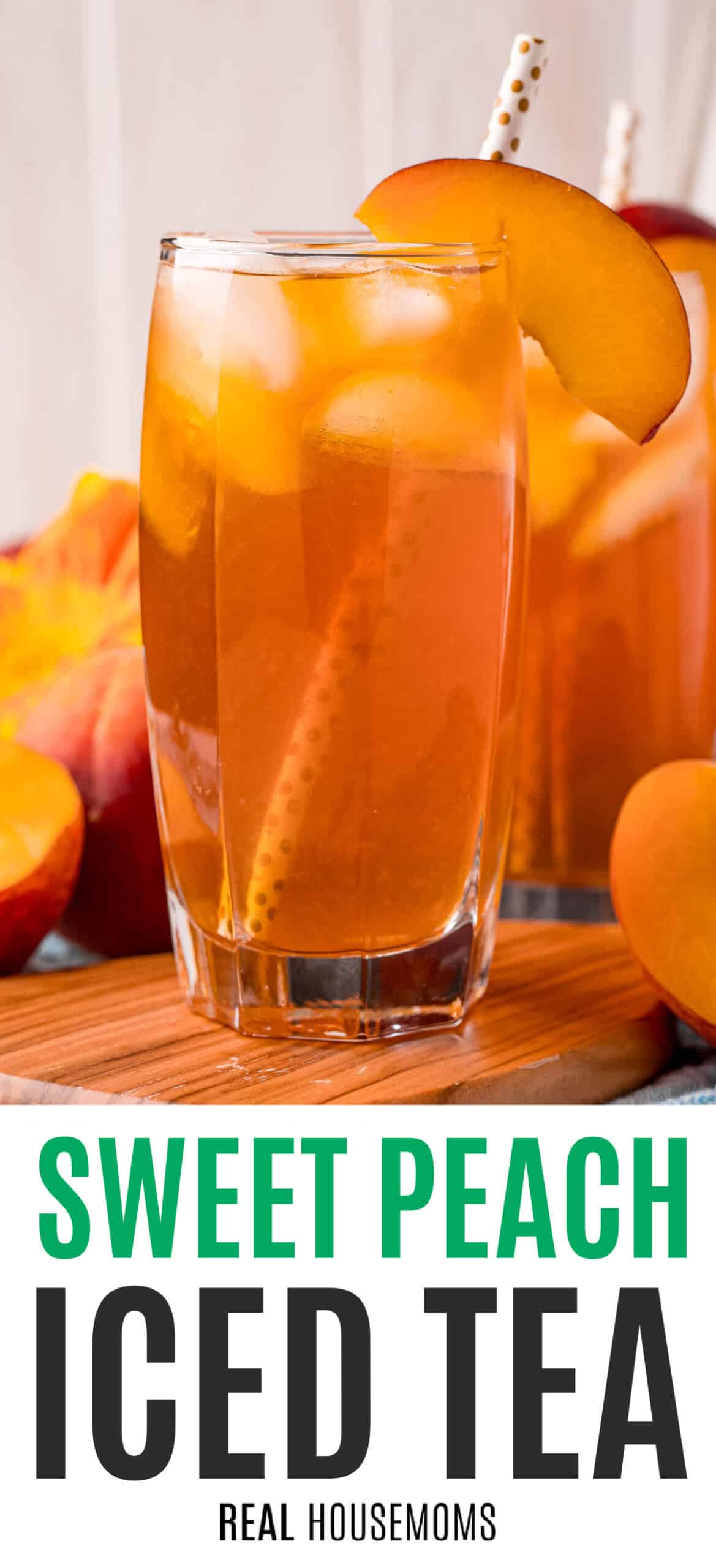 Peach Iced Tea - Quick Chill Method