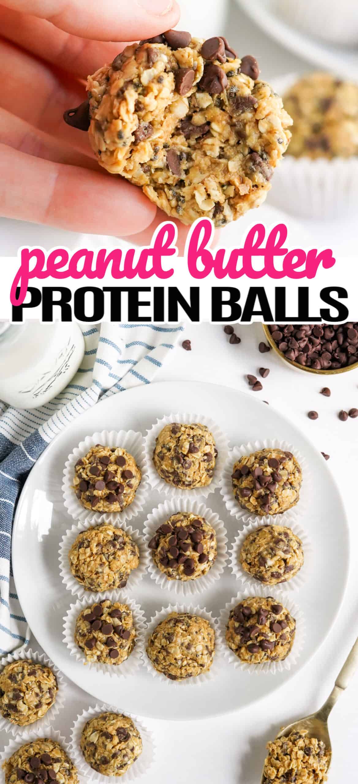 Peanut Butter Protein Balls ⋆ Real Housemoms