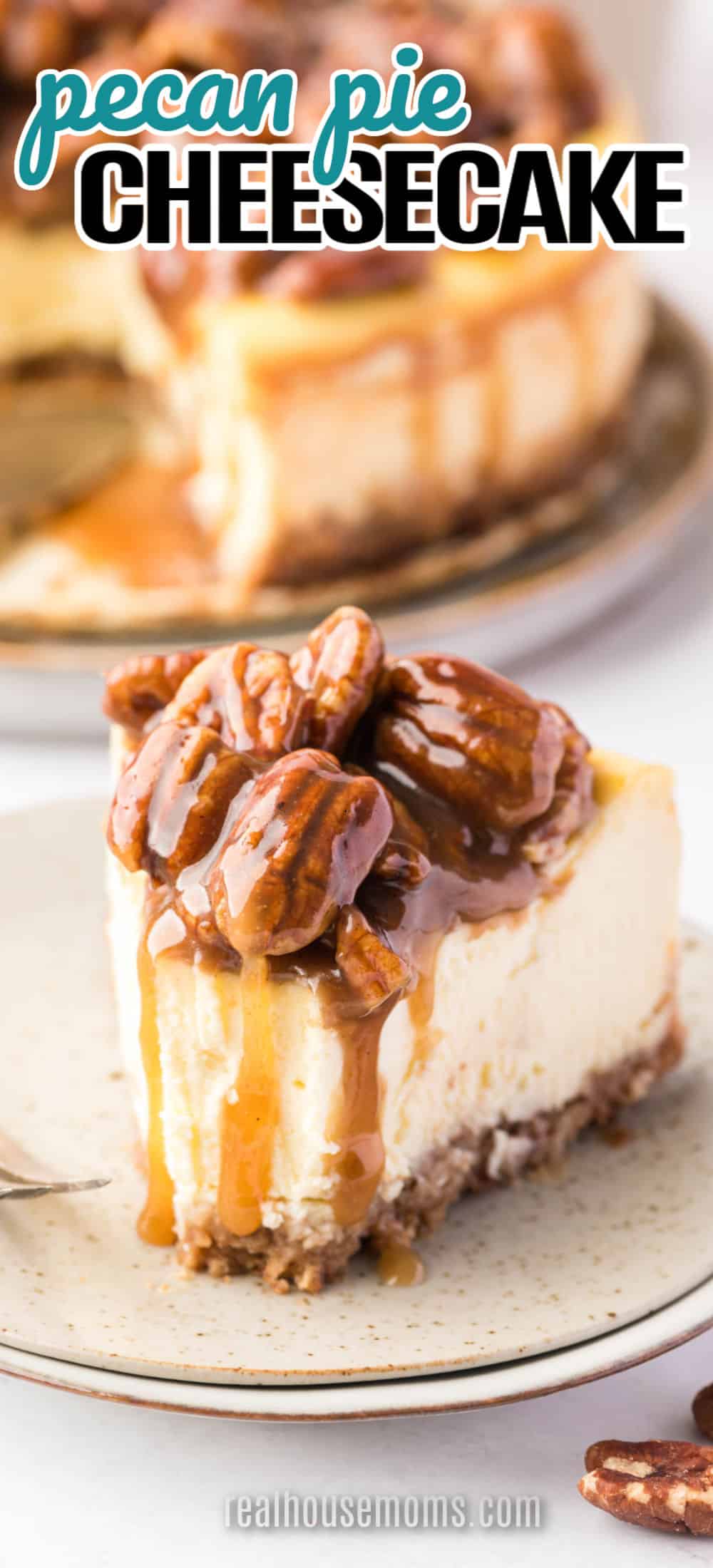 Pecan Pie Cheesecake ⋆ Real Housemoms