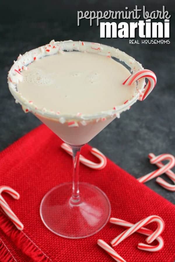 cocktails with peppermint rumchata
