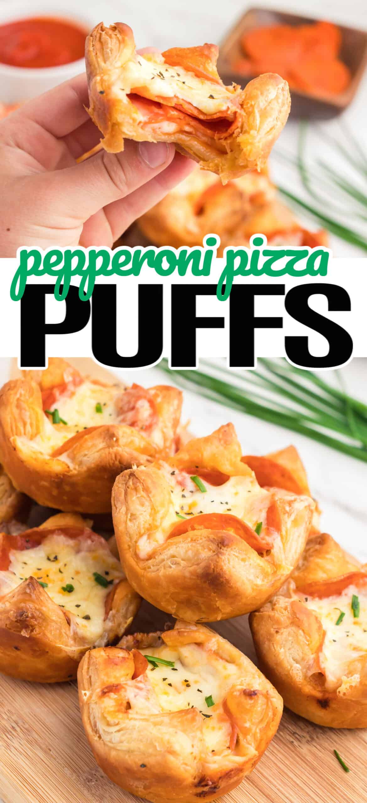 Pepperoni Pizza Puffs ⋆ Real Housemoms