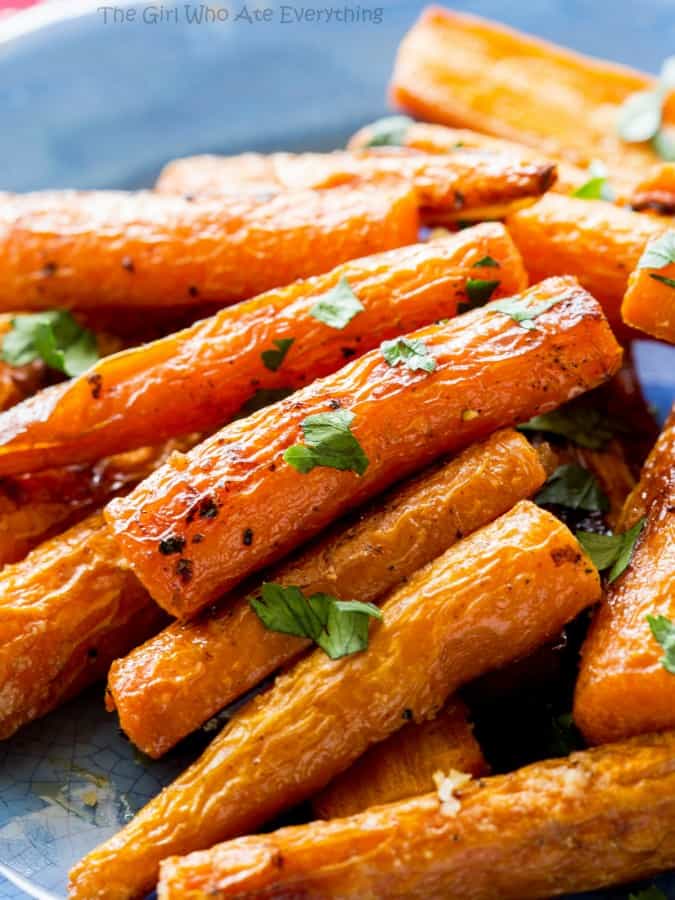 Perfectly Roasted Carrots - The Girl Who Ate Everything