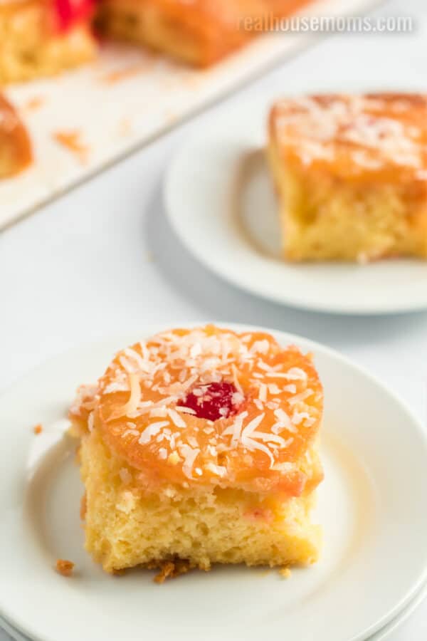 Pina Colada Pineapple Upside Down Cake ⋆ Real Housemoms