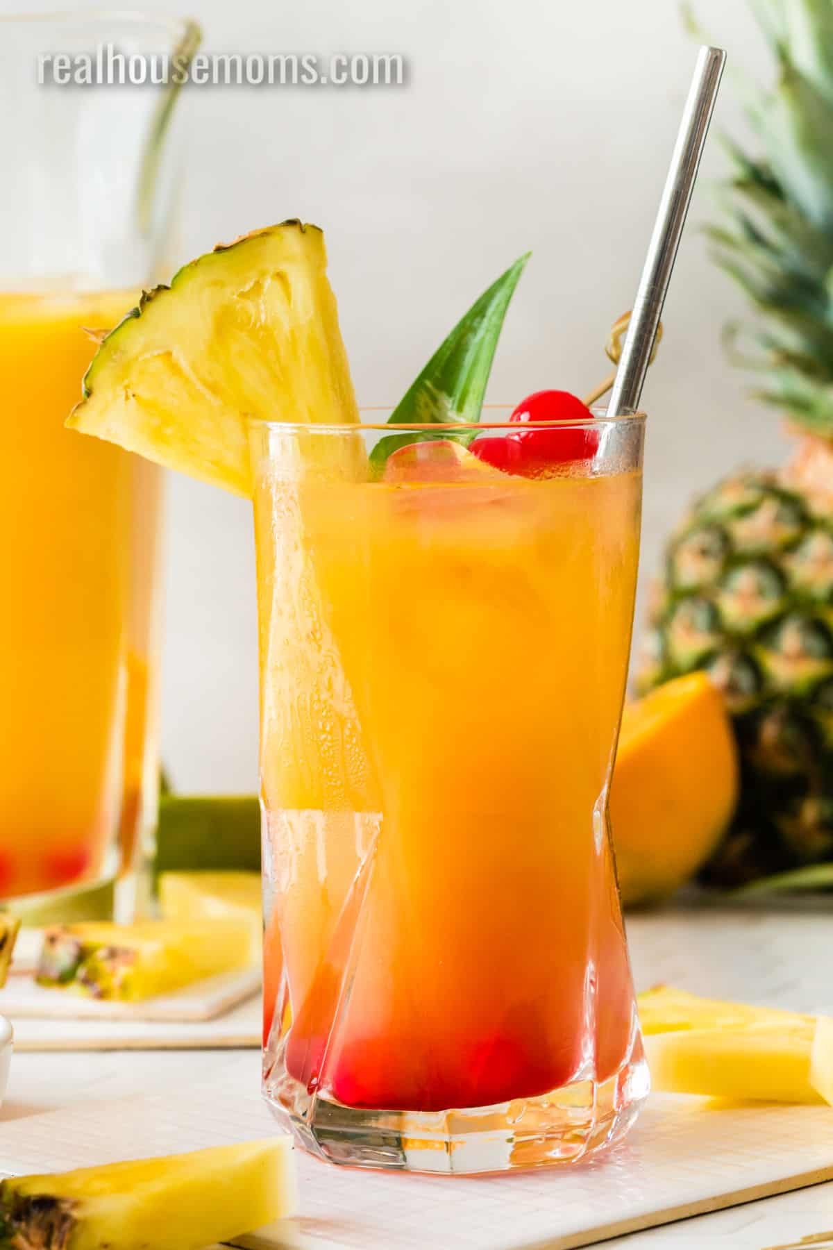 Pineapple Rum Punch Real Housemoms