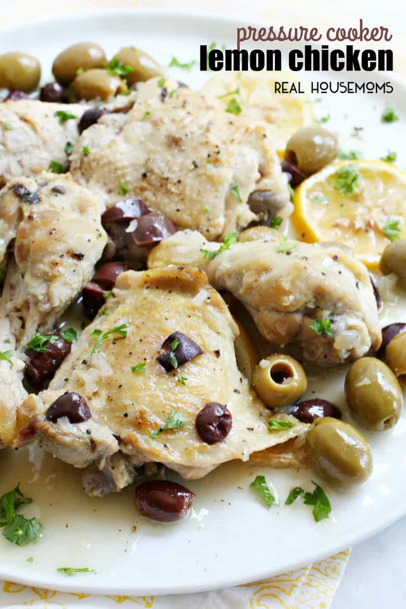 Lemon chicken best sale pressure cooker