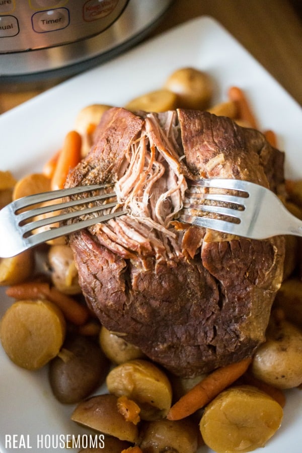 Pressure Cooker Pot Roast ⋆ Real Housemoms