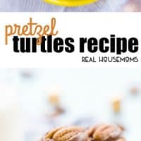 Pretzel Turtles are made with just three ingredients and everyone will love the mix of salty and sweet in this delicious little treat!