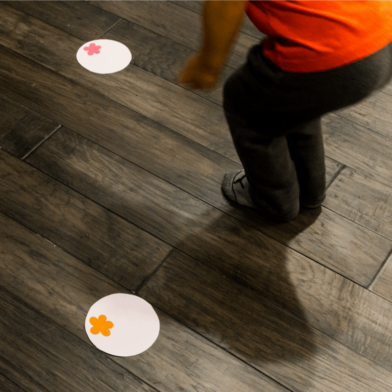 This Printable Bunny Hop Party Game is like an Easter version of a cupcake walk. Kids will love hopping from one bunny tail to another for the chance to win an Easter surprise!