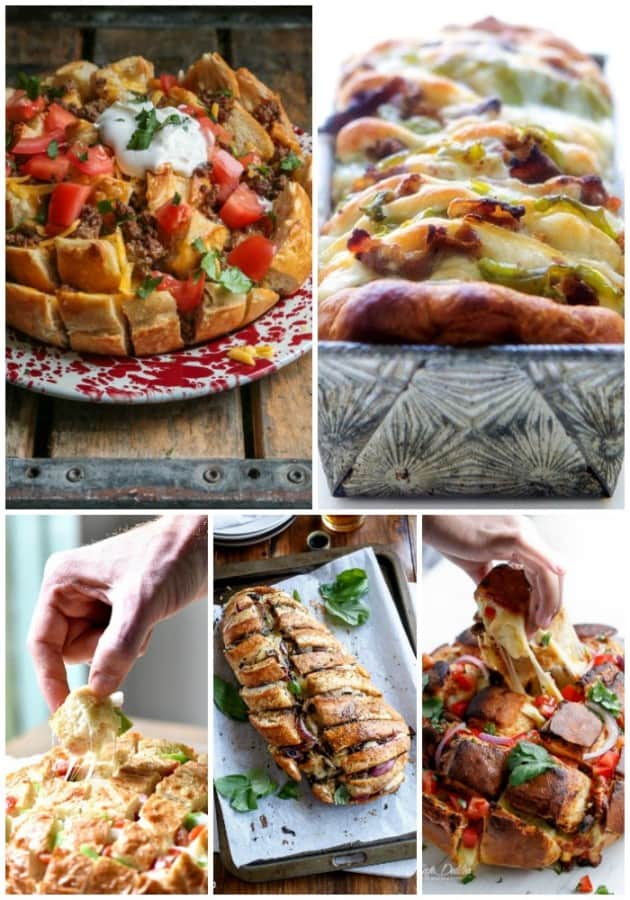 25 No Fork Required Pull Apart Bread Recipes ⋆ Real Housemoms