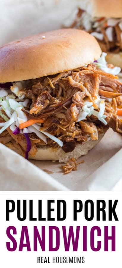 Pulled Pork Sandwich ⋆ Real Housemoms