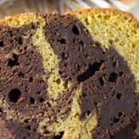 We are huge pumpkin fans and this PUMPKIN CHOCOLATE BUNDT is one of my favorite cakes for ease and deliciousness!