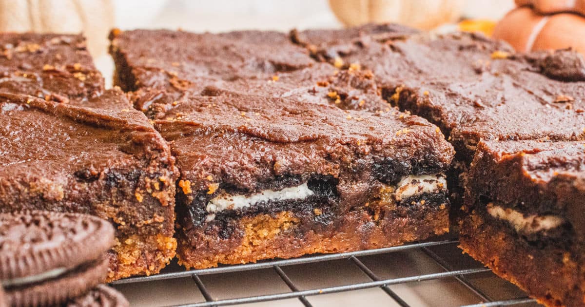 Pumpkin Slutty Brownies - Real Housemoms