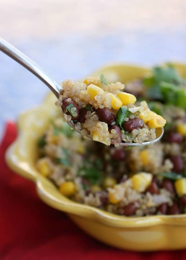 Quinoa and Black Bean Salad - The Girl Who Ate Everything