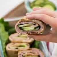 Ranch Ham Roll Ups pull double duty! They can be served up for school lunches or as an appetizer for a party or potluck! This is one simple recipe you'll always make!