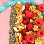 Loaded with protein and packed with flavor, this RASPBERRY ALMOND SMOOTHIE BOWL is s quick and easy breakfast is just as healthy as it is delicious!