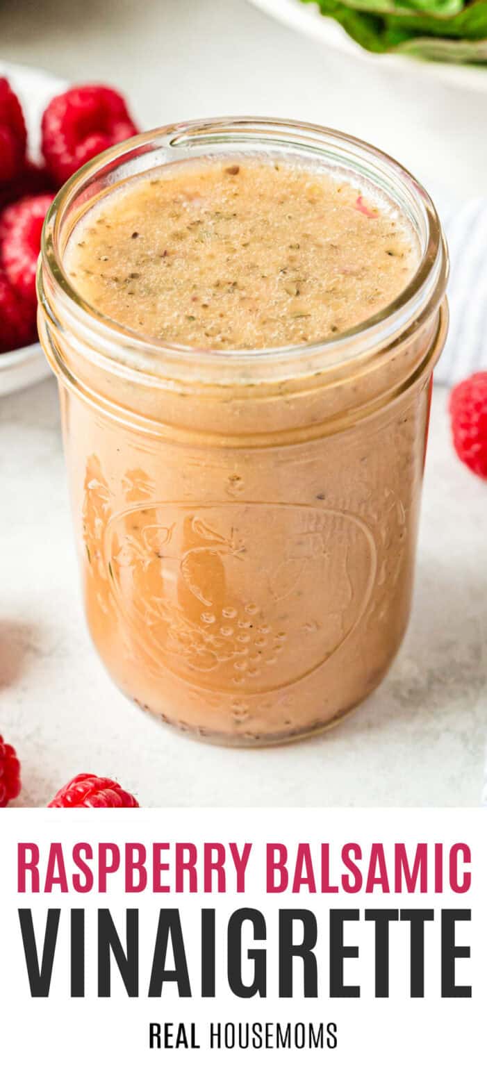 Raspberry Balsamic Vinaigrette ⋆ Real Housemoms