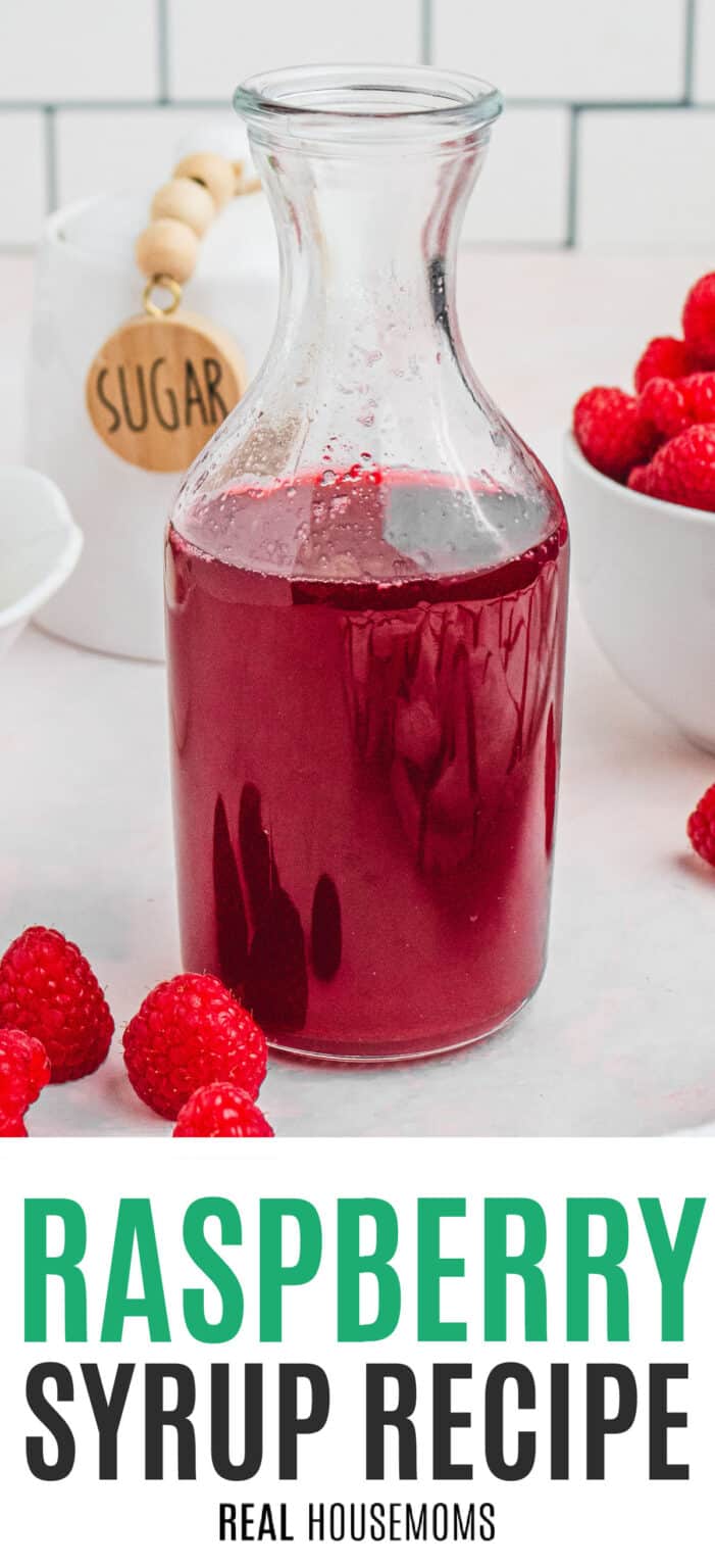 Homemade Raspberry Syrup Recipe (Easy & Fresh)
