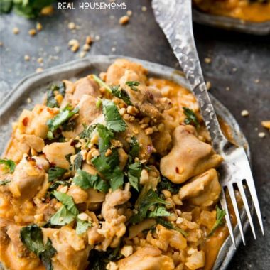 If you are looking for a meal that gives you a perfect blend of sweet and tangy with a slight hint of spice, then this Red Curry Chicken is for you!