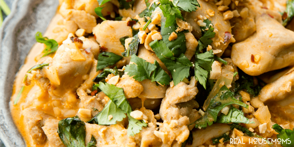 If you are looking for a meal that gives you a perfect blend of sweet and tangy with a slight hint of spice, then this Red Curry Chicken is for you!