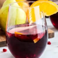 All things will be “Merry and Bright” with this delicious Red Sangria Recipe! It’s the perfect drink for all your holiday parties!