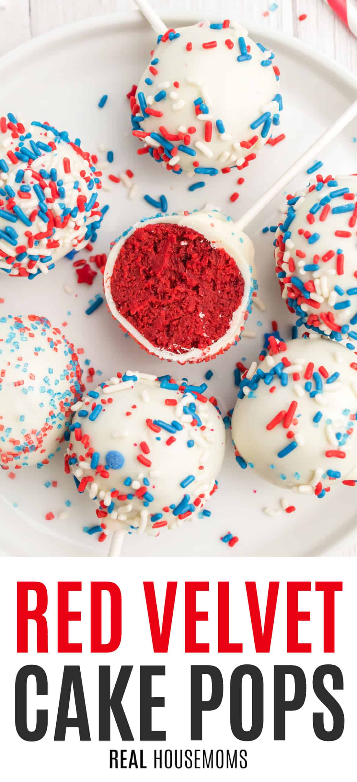 Red, white & black themed cake pops. | White cake pops, Red cake pops, Cake  pops