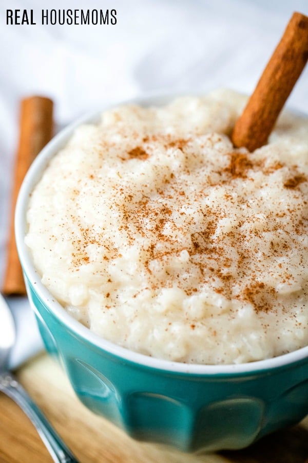 Rice Pudding Real Housemoms
