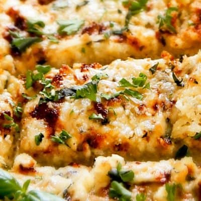 Whether you are hoping to impress company or simply need a way to use up extra ricotta, this easy Ricotta Parmesan Garlic Bread will become a new favorite of everyone and for all occasions!
