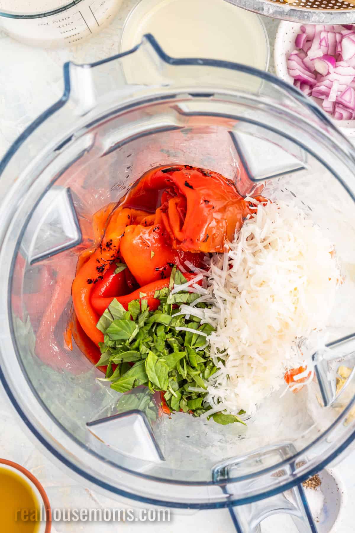 Woodfire Veggie Bowl with Smokey Red Bell Pepper Sauce