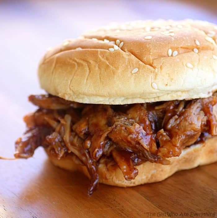 Root Beer Pulled Pork Sandwiches - The Girl Who Ate Everything